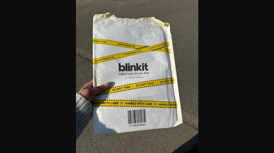 «Just Blinkit,» Delhi guard tells founder who forgot documents for US visa interview